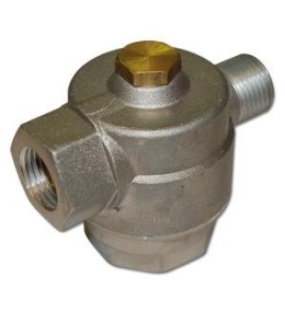 FILTRO ASPIRACION AGUA 40 BAR 1/2" M - 1/2" H
